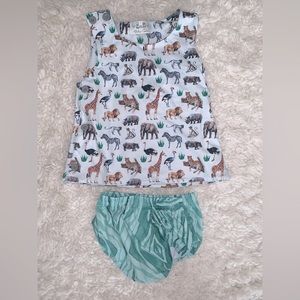 Safari/Zoo Diaper Set